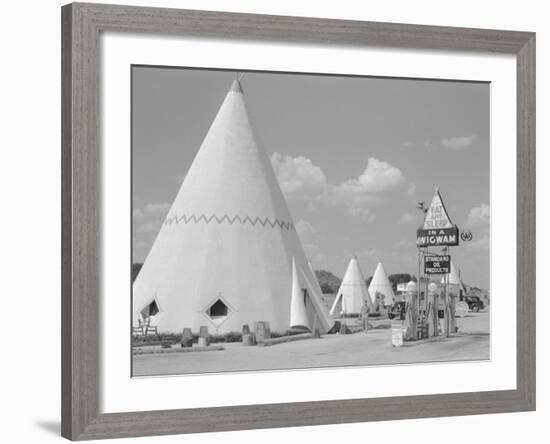 East and Sleep in a Wigwam-Marion Post Wolcott-Framed Photo