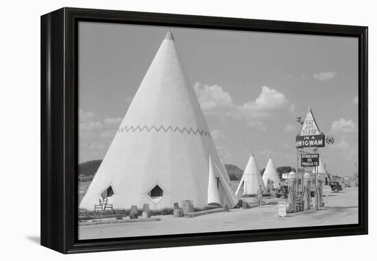 East and Sleep in a Wigwam-Marion Post Wolcott-Framed Stretched Canvas