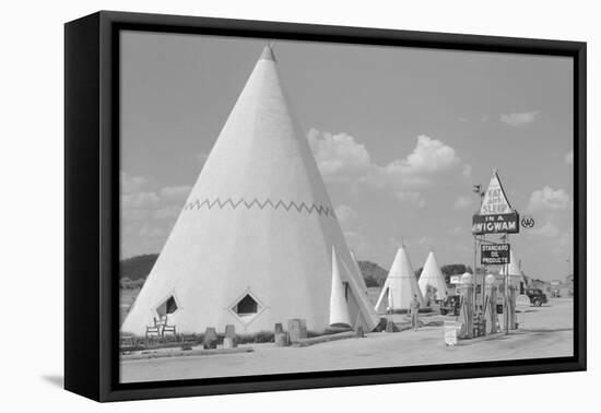 East and Sleep in a Wigwam-Marion Post Wolcott-Framed Stretched Canvas