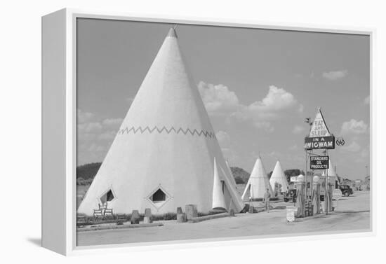 East and Sleep in a Wigwam-Marion Post Wolcott-Framed Stretched Canvas