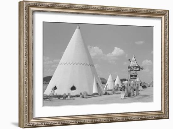 East and Sleep in a Wigwam-Marion Post Wolcott-Framed Art Print