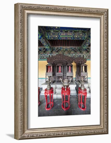 East Annex Hall in the Temple of Heaven, Beijing, China-Michael DeFreitas-Framed Photographic Print