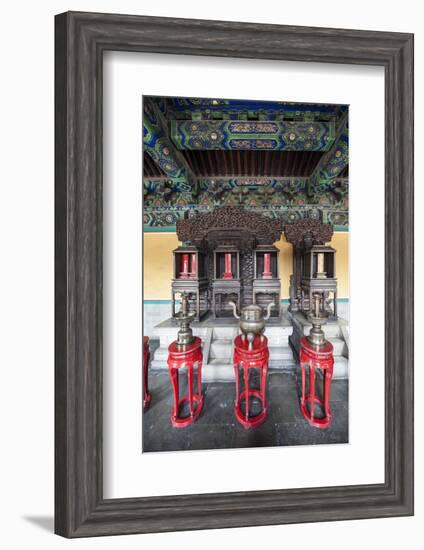 East Annex Hall in the Temple of Heaven, Beijing, China-Michael DeFreitas-Framed Photographic Print