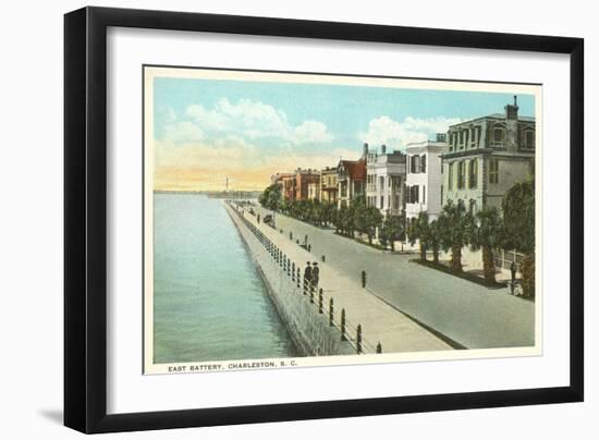 East Battery, Charleston, South Carolina-null-Framed Art Print