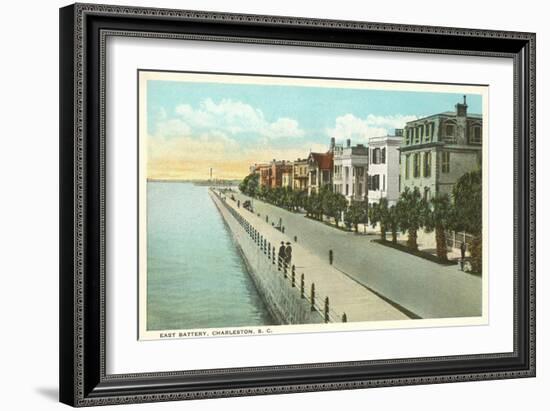 East Battery, Charleston, South Carolina-null-Framed Art Print