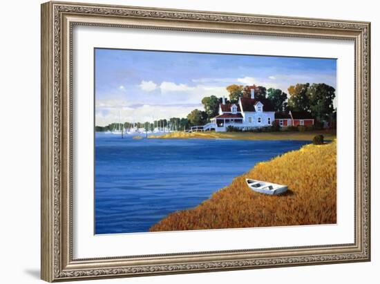 East Bay Marina-Max Hayslette-Framed Giclee Print