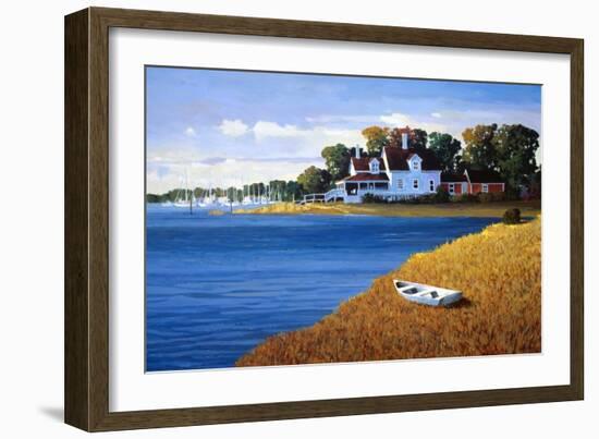 East Bay Marina-Max Hayslette-Framed Giclee Print