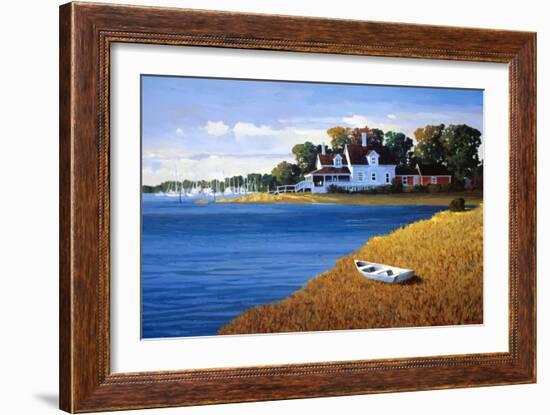 East Bay Marina-Max Hayslette-Framed Giclee Print