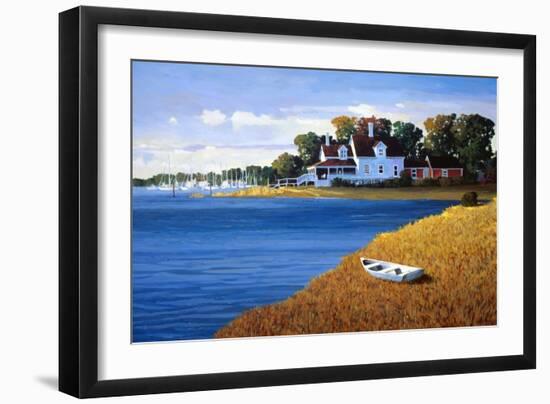 East Bay Marina-Max Hayslette-Framed Giclee Print