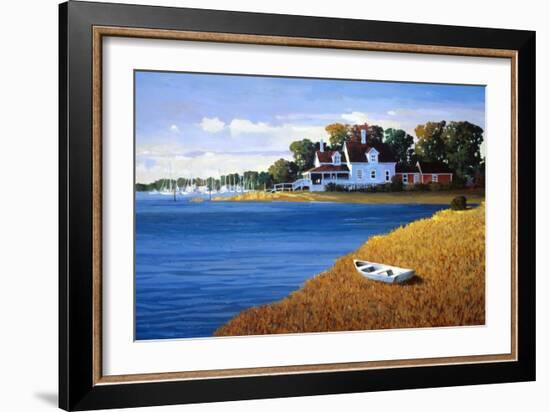 East Bay Marina-Max Hayslette-Framed Giclee Print