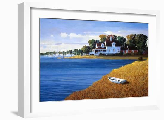 East Bay Marina-Max Hayslette-Framed Giclee Print