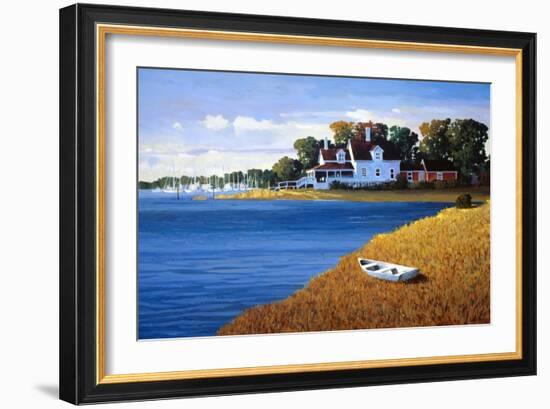 East Bay Marina-Max Hayslette-Framed Giclee Print