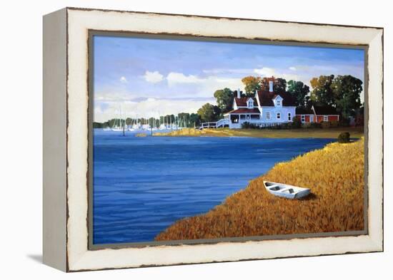 East Bay Marina-Max Hayslette-Framed Premier Image Canvas