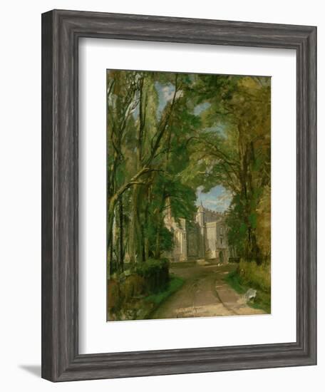 East Bergholt Church-John Constable-Framed Giclee Print