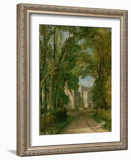 East Bergholt Church-John Constable-Framed Giclee Print