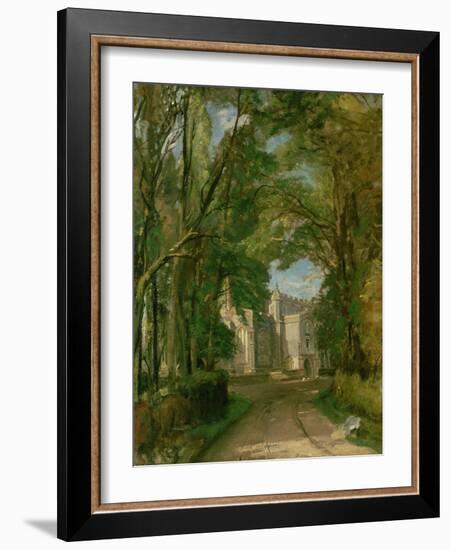 East Bergholt Church-John Constable-Framed Giclee Print