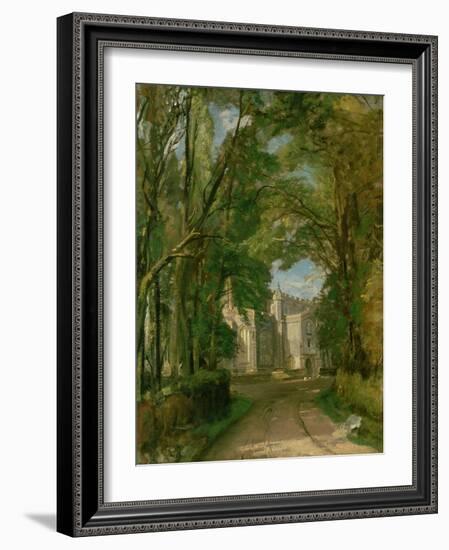 East Bergholt Church-John Constable-Framed Giclee Print