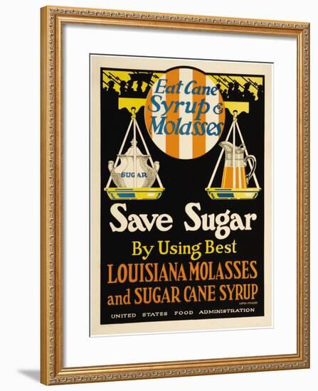 East Cane Syrup & Molasses-Luria-Fowler-Framed Art Print