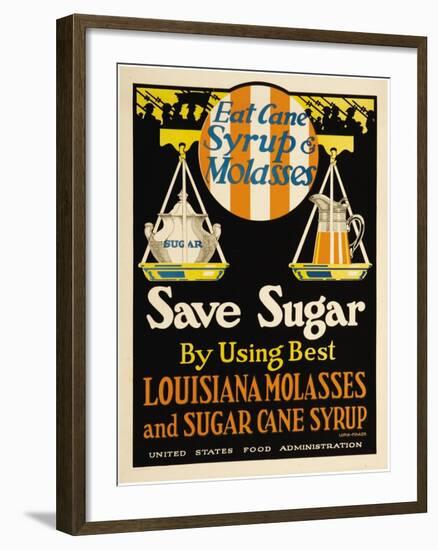 East Cane Syrup & Molasses-Luria-Fowler-Framed Art Print