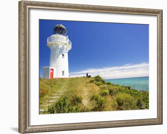 East Cape Lighthouse, Eastland, New Zealand-David Wall-Framed Photographic Print