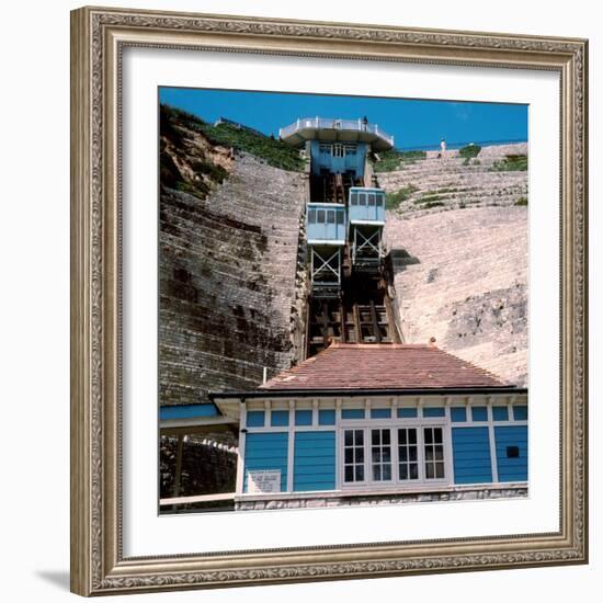 East Cliffs at Bournemouth, 1971-Library-Framed Photographic Print