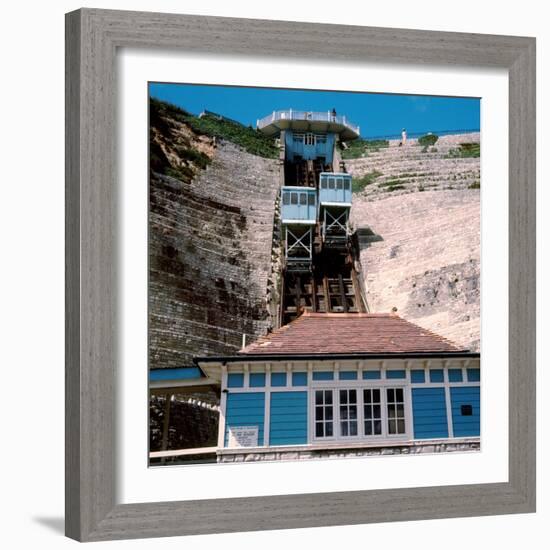 East Cliffs at Bournemouth, 1971-Library-Framed Photographic Print