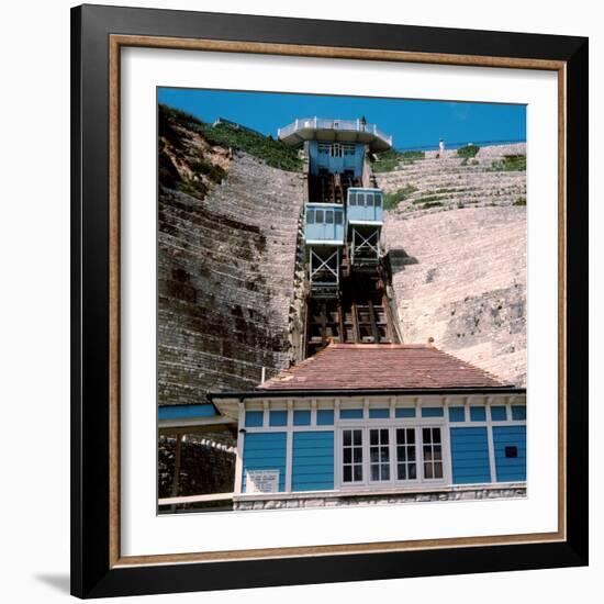 East Cliffs at Bournemouth, 1971-Library-Framed Photographic Print