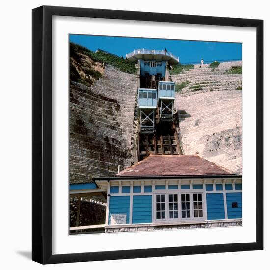 East Cliffs at Bournemouth, 1971-Library-Framed Photographic Print