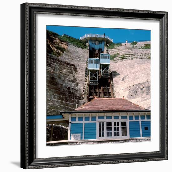 East Cliffs at Bournemouth, 1971-Library-Framed Photographic Print