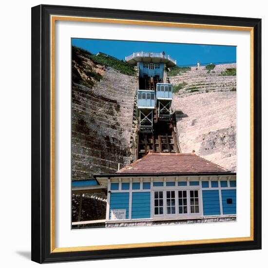 East Cliffs at Bournemouth, 1971-Library-Framed Photographic Print