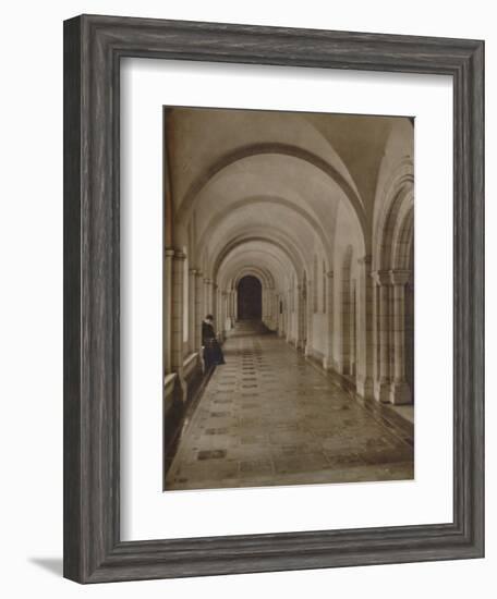 'East Cloister, Buckfast Abbey', late 19th-early 20th century-Unknown-Framed Photographic Print