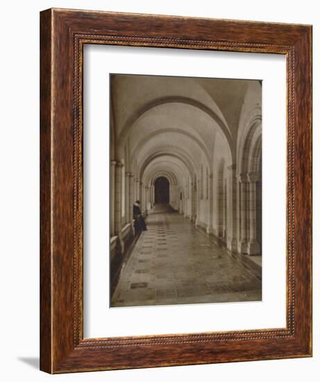 'East Cloister, Buckfast Abbey', late 19th-early 20th century-Unknown-Framed Photographic Print