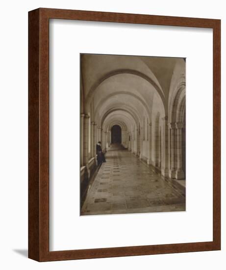 'East Cloister, Buckfast Abbey', late 19th-early 20th century-Unknown-Framed Photographic Print