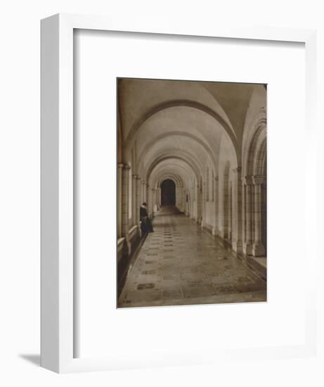 'East Cloister, Buckfast Abbey', late 19th-early 20th century-Unknown-Framed Photographic Print