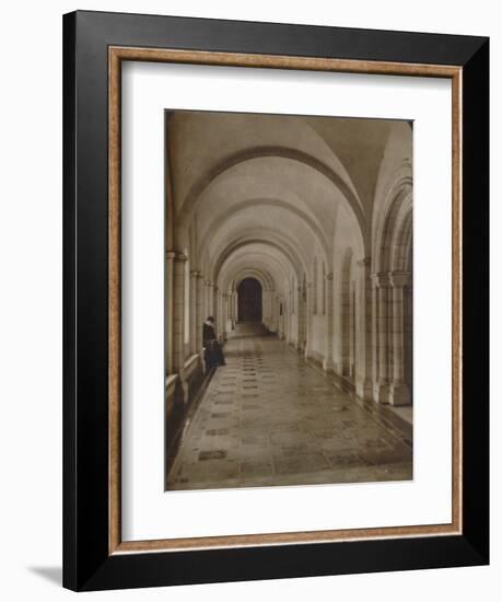 'East Cloister, Buckfast Abbey', late 19th-early 20th century-Unknown-Framed Photographic Print