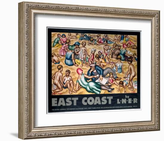 East Coast by LNER-null-Framed Art Print