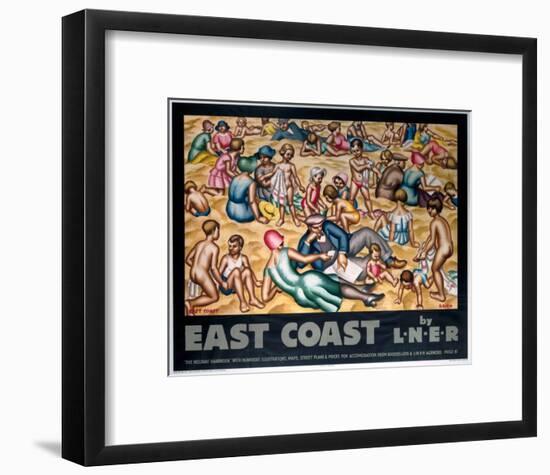 East Coast by LNER-null-Framed Art Print