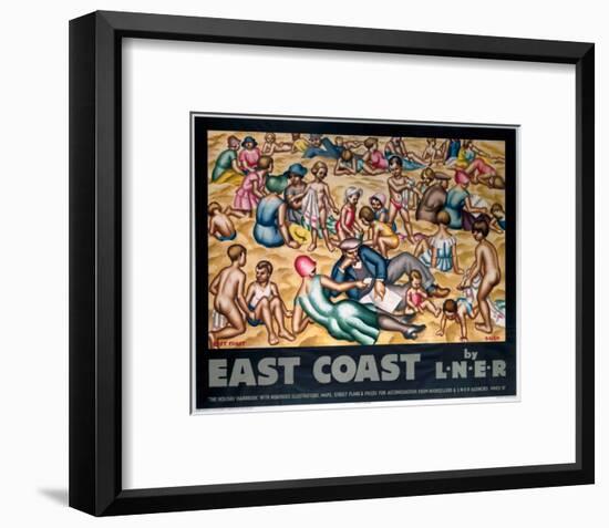 East Coast by LNER-null-Framed Art Print