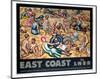 East Coast by LNER-null-Mounted Art Print