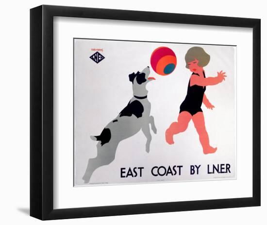 East Coast by LNER-null-Framed Art Print