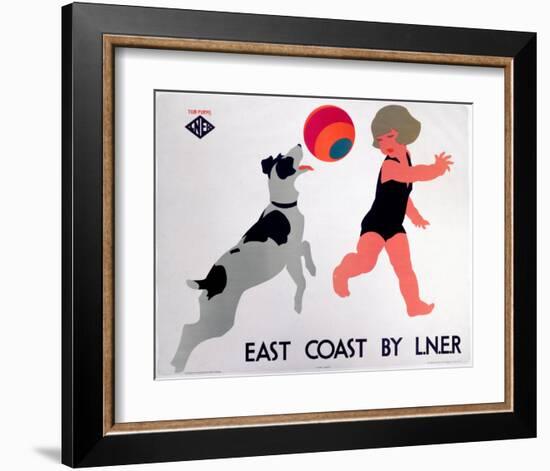 East Coast by LNER-null-Framed Art Print