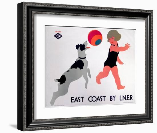 East Coast by LNER-null-Framed Art Print