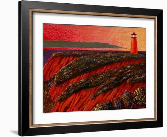 East Coast Dawn-John Newcomb-Framed Giclee Print