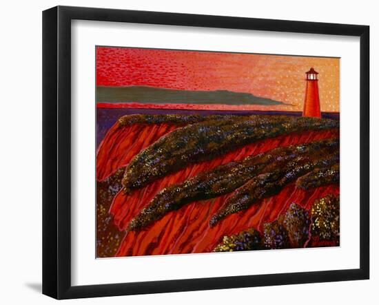 East Coast Dawn-John Newcomb-Framed Giclee Print