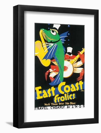 East Coast Frolics-Frank Newbould-Framed Art Print