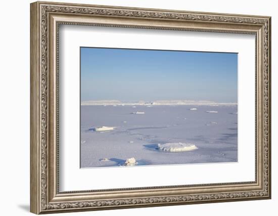 East Coast, Mohn Bukta, View of Storfjorden Fjord-Stephen Studd-Framed Photographic Print