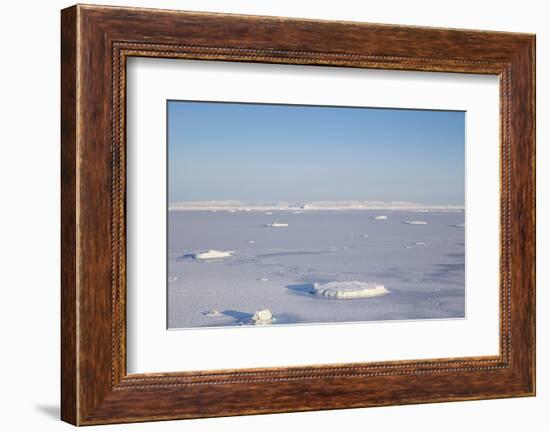 East Coast, Mohn Bukta, View of Storfjorden Fjord-Stephen Studd-Framed Photographic Print