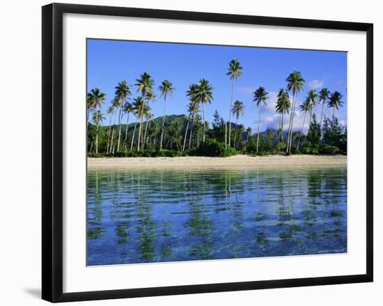 East Coast, Motu Nao Nao, Raiatea Island, Society Islands Archipelago, French Polynesia-J P De Manne-Framed Photographic Print