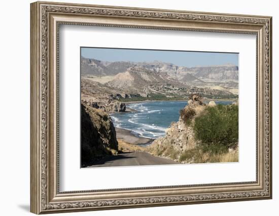 East coast of Baja California, Sea of Cortez, north of La Paz, Mexico, North America-Tony Waltham-Framed Photographic Print