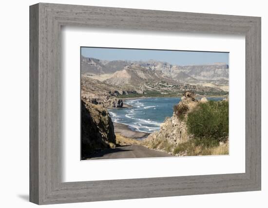 East coast of Baja California, Sea of Cortez, north of La Paz, Mexico, North America-Tony Waltham-Framed Photographic Print